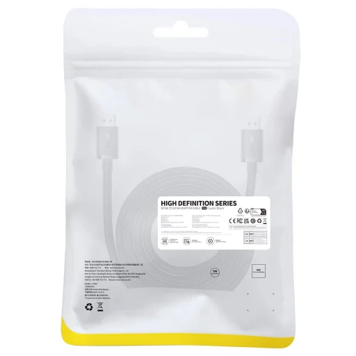 DisplayPort 8K 60Hz kábel 1.5m Baseus High Definition sorozat - fekete - 11
