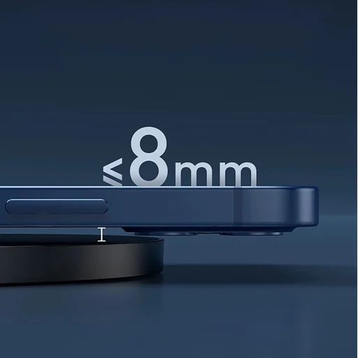 Baseus Digital LED Display Gen 2 BS-W526 induktív töltő 15W - fekete - 12