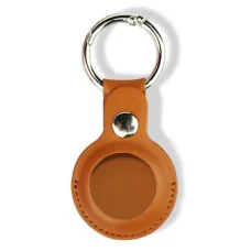 Tactical Airtag Beam bőrtok barna