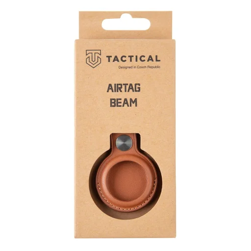 Tactical Airtag Beam bőrtok barna - 4