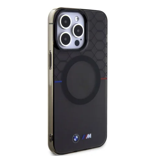  iPhone 13 Pro Max szürke BMW "M" kollekció IML mintás MagSafe tok - 4