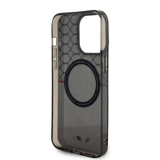  iPhone 13 Pro Max szürke BMW "M" kollekció IML mintás MagSafe tok - 6