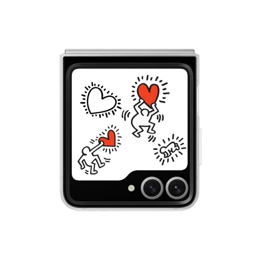 EF-ZF741CWE Samsung FlipSuit tok Galaxy Z Flip 6-hoz fehér - 4