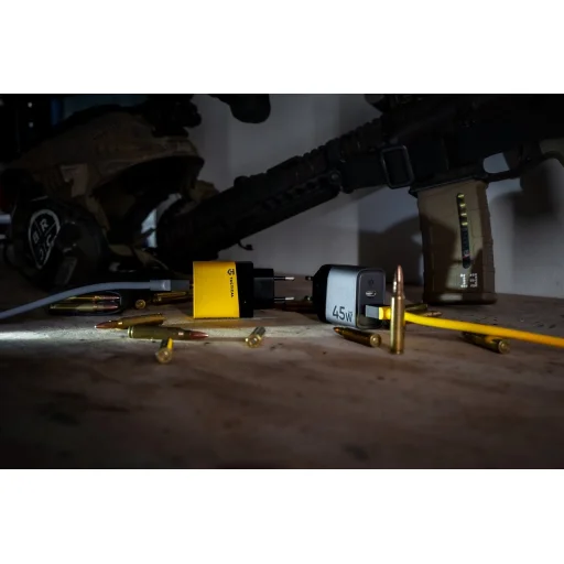 Tactical Microgrid GaN 45W Szürke - 5