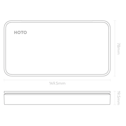 HOTO 28 az 1-ben precíziós csavarhúzókészlet Szürke - 9
