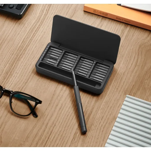 HOTO 28 az 1-ben precíziós csavarhúzókészlet Szürke - 3