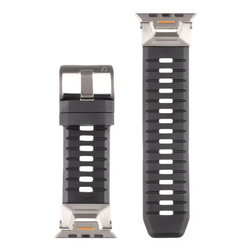 Tactical Tough Band Apple Watch Ultra (49mm) óraszíj - Fekete - 1