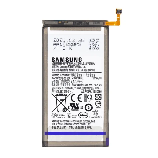 EB-BG973ABU Samsung akkumulátor Li-Ion 3400mAh (Szerviz csomag) - 2