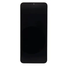 LCD kijelző + Érintőegység + Előlap Xiaomi Redmi 10C Fekete (Szervizcsomag)