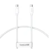 Baseus Superior 2 CB000066 USB-C / USB-C USB4 kábel 240W 1.8m - fehér thumbnail