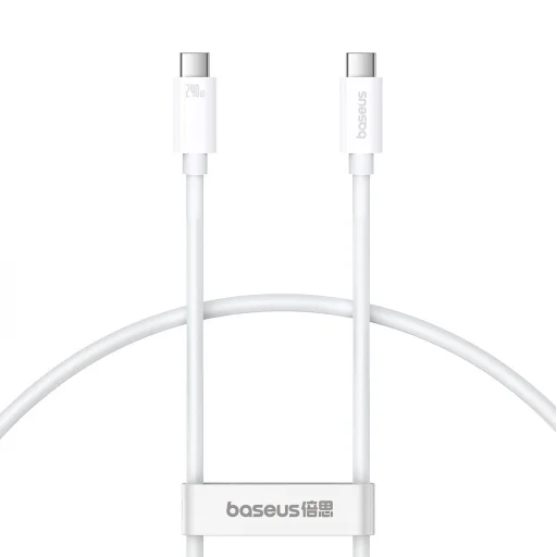 Baseus Superior 2 CB000066 USB-C / USB-C USB4 kábel 240W 1.8m - fehér - 2