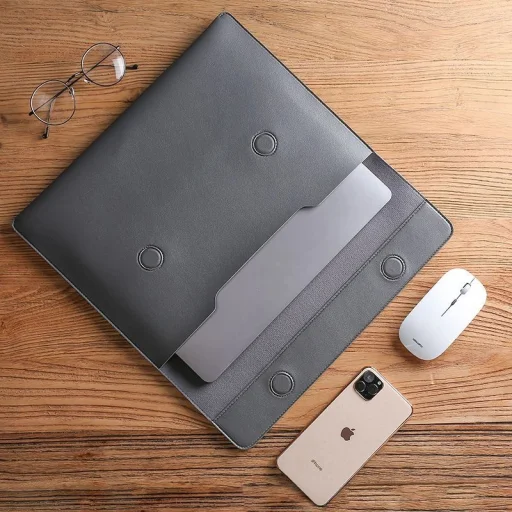 Tech-Protect Chloi tok 14"-os laptophoz - sötétszürke - 6