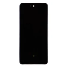 LCD kijelző + Érintőegység Samsung A526/A525 Galaxy A52 Lila (Szerviz csomag)