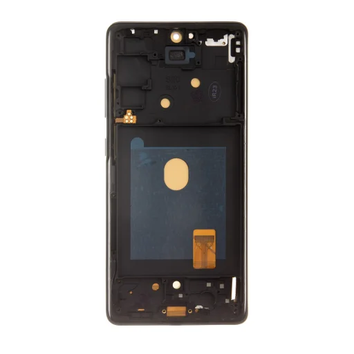 LCD kijelző + Érintőegység + Előlapi borítás Samsung G780/G781 Galaxy S20 FE 4G/5G Cloud Navy - 2