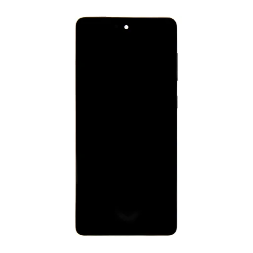 LCD kijelző + Érintőegység + Előlapi borítás Samsung G780/G781 Galaxy S20 FE 4G/5G Cloud Navy - 1