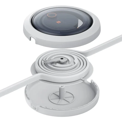 Baseus Free2Draw CB000084 visszahúzható USB-C - Lightning / USB-C / micro USB kábel 100W 1.1m - fehér - 4