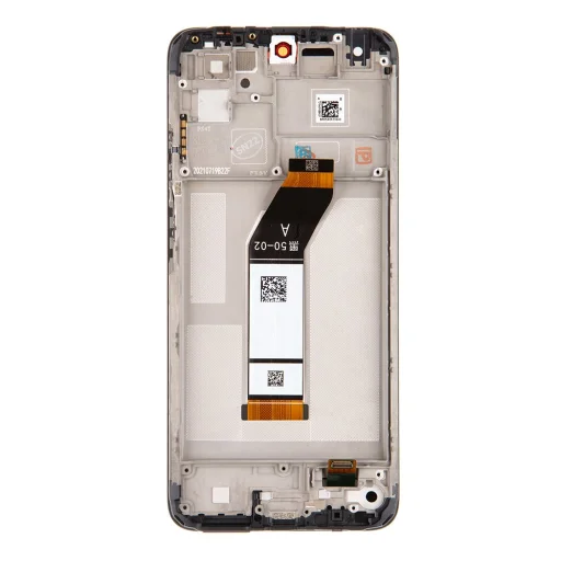 LCD kijelző + érintőegység + előlapi burkolat Xiaomi Redmi 10 Tarnish (Szerviz csomag) - 2