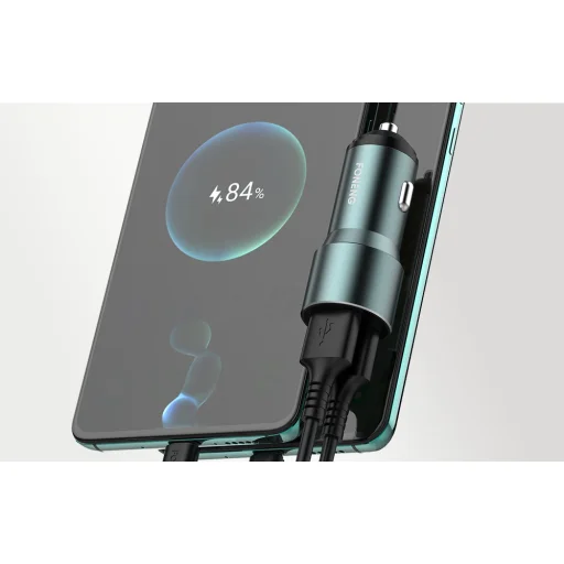 Foneng C19 36W autós töltő (ezüst) - 3