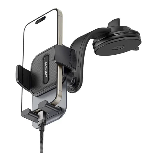 Autós telefontartó műszerfalra, Acefast, D26 (fekete) - 4