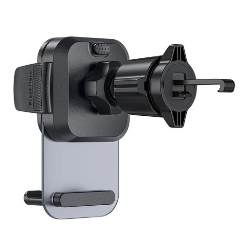 Autós szellőzőrácsra erősíthető telefontartó, Acefast, D25, (fekete) - 3