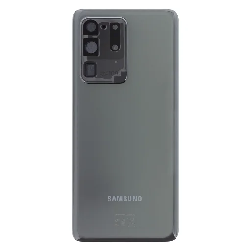 Samsung G988 Galaxy S20 Ultra akkumulátorfedél Kozmikus Szürke (Szervízcsomag) - 1