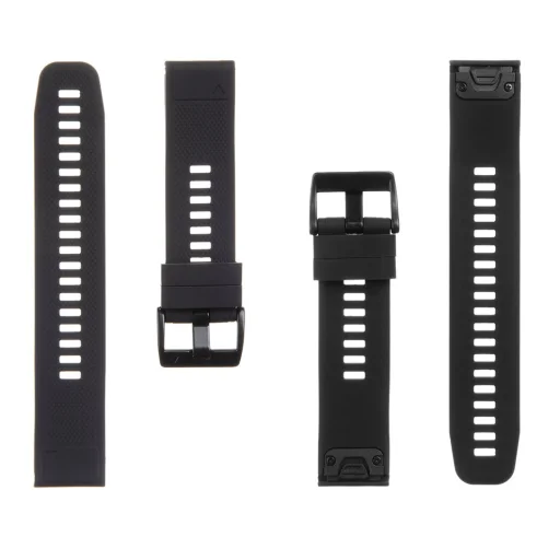 Tactical 426 szilikon óraszíj Garmin Fenix 5/6/7 QuickFit 22mm fekete - 7