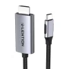 Lention CU707 USB-C-HDMI 2.0 kábel, 4K60Hz, 1Gbps, 3m (szürke) thumbnail