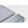 Lention 4in1 Hub USB-C to USB 3.0 + 2x USB 2.0 + USB-C (szürke) thumbnail