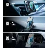 ESR Halolock Magnetic QI2 autós telefontartó MagSafe 15W induktív töltővel a légbeömlőhöz - fekete thumbnail