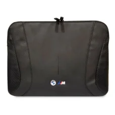 BMW Carbon&Perforált laptop táska 14"-os méretben - fekete