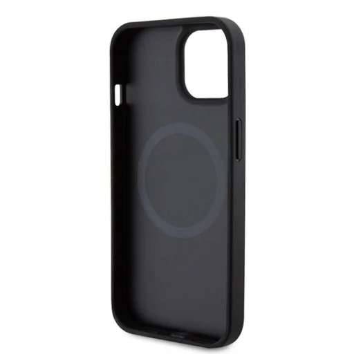 Ferrari FEHMP15SPTEK iPhone 15 6.1" fekete/fekete kemény tok Carbon Metal Logo MagSafe tok - 7