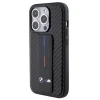  iPhone 15 Pro BMW Grip Stand Smooth & Carbon tok - fekete thumbnail