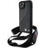  iPhone 15 Plus / 14 Plus BMW M Edition Carbon Stripe & Strap tok - fekete thumbnail