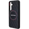 AMG Silicone Carbon Pattern MagSafe tok Samsung Galaxy S24+ - fekete - 6