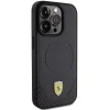 Ferrari Carbon Metal Logo MagSafe tok iPhone 15 Pro-hoz - fekete thumbnail