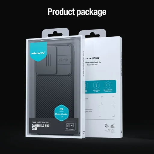 Nillkin CamShield PRO Hard tok Xiaomi Poco F6 fekete - 8