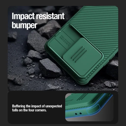 Nillkin CamShield PRO Hard Case tok Xiaomi Poco F6 Pro 5G fekete - 5