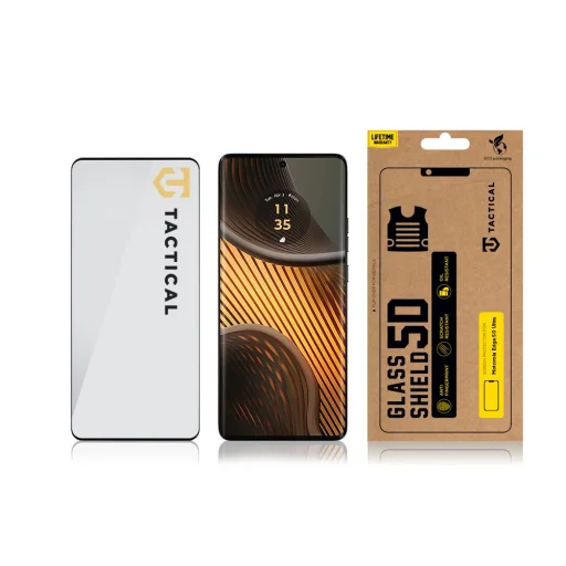 Tactical Glass Shield 5D a Motorola Edge 50 Ultra készülékhez, fekete – üvegfólia - 3