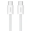 Baseus Superior 2 100W 2m USB-C - USB-C gyors töltő kábel (fehér) thumbnail