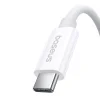 Baseus Superior 2 100W 1m USB-C to USB-C gyorstöltő kábel (fehér) thumbnail