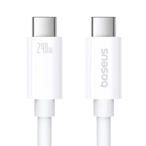 Baseus Superior 2 100W 1m USB-C to USB-C gyorstöltő kábel (fehér) - 1