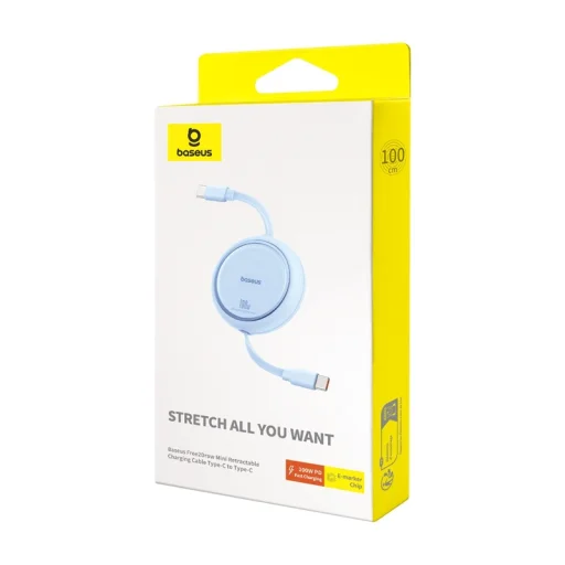 Baseus Free2Draw USB-C - USB-C kábel, PD, 100 W, 1 m - 7