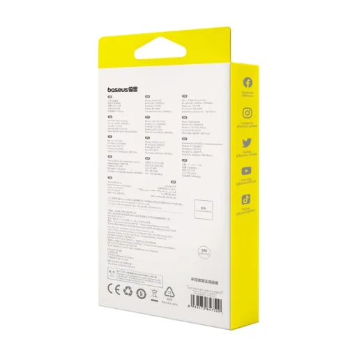 Baseus Free2Draw USB-C - USB-C kábel, PD, 100W, 1m - 8