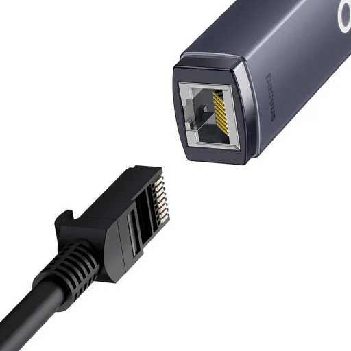 Baseus Lite Series USB-C-RJ45 hálózati adapter (szürke) - 5