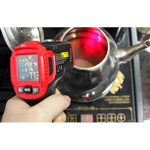 Habotest HT650B lézeres pirométer LCD kijelzővel - 6