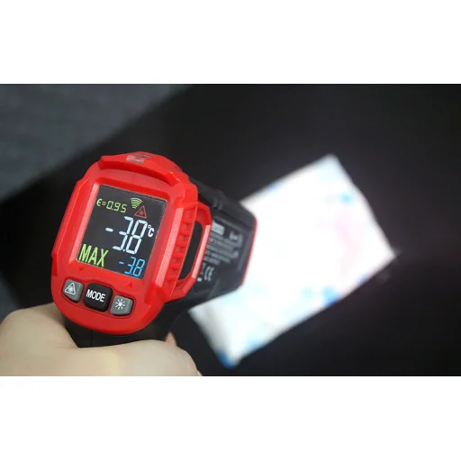 Habotest HT650A lézeres pirométer LCD kijelzővel - 5