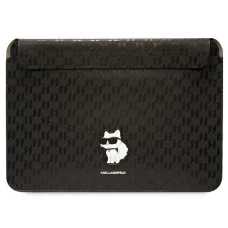 Karl Lagerfeld Saffiano Monogram Choupette tok 14" laptophoz - fekete