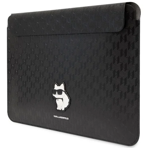 Karl Lagerfeld Saffiano Monogram Choupette tok 14" laptophoz - fekete - 2