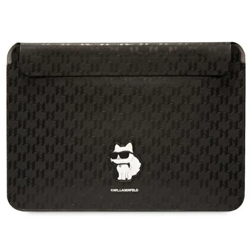 Karl Lagerfeld Saffiano Monogram Choupette tok 14" laptophoz - fekete - 1