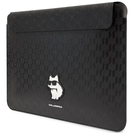 Karl Lagerfeld Saffiano Monogram Choupette 16" laptop táska - fekete - 2